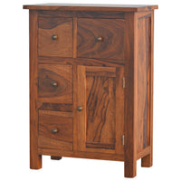 Sheesham 4 Drawer Cabinet