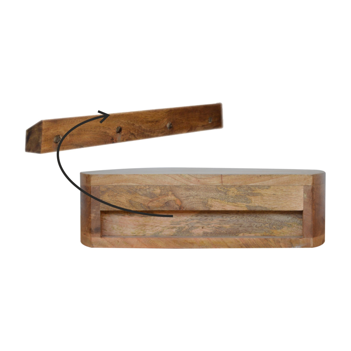 Wall-mounted bedside