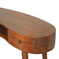 Chestnut Wave Writing Desk