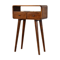 Mini Chestnut Console Table