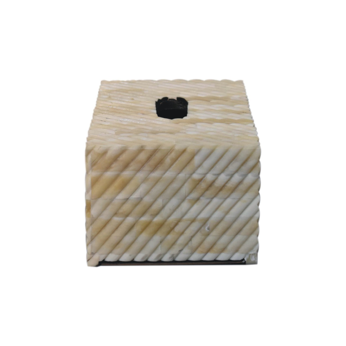 Bone Inlay Tissue Box