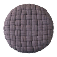 Grey Tube Footstool