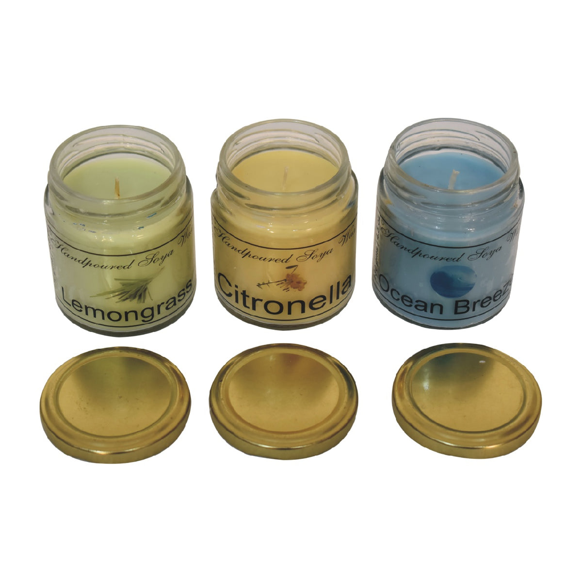 Candle Gift Set of 3 (Summer)