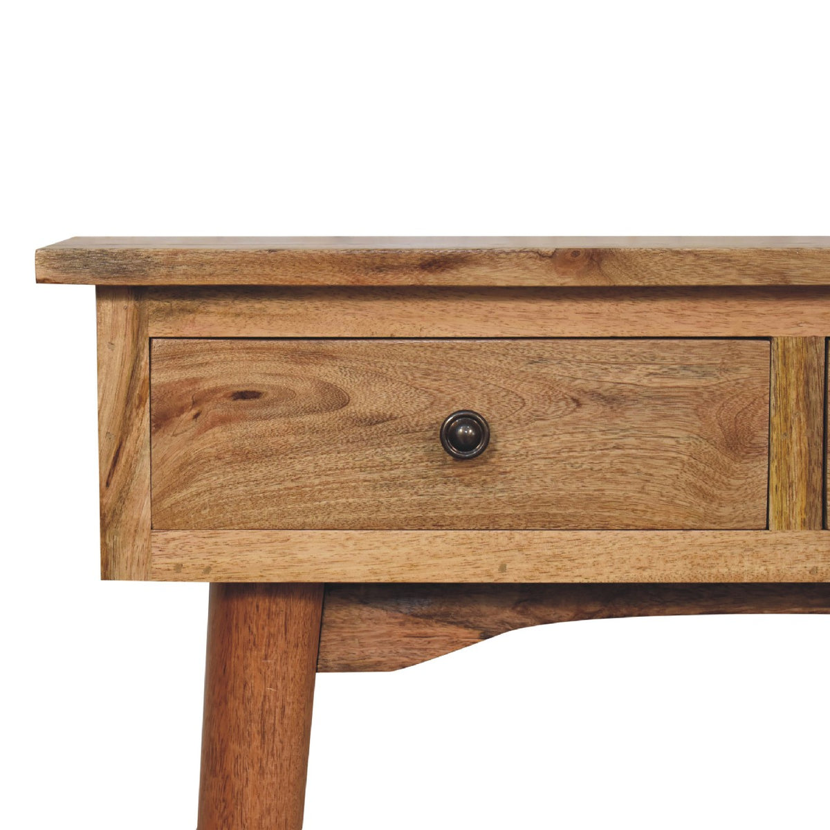 Mini Oak-ish Hallway Console Table