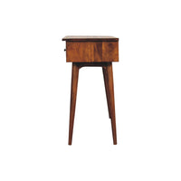 Large 3 Drawer Chestnut Console