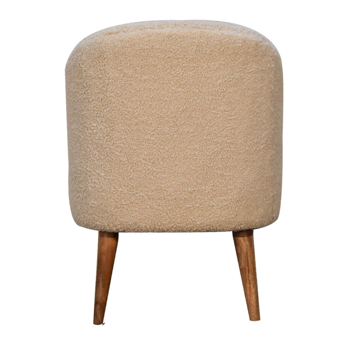 Cream Boucle Tub Chair