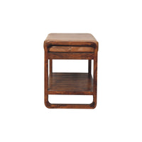 Small Buffalo Slatted Hallway Bench