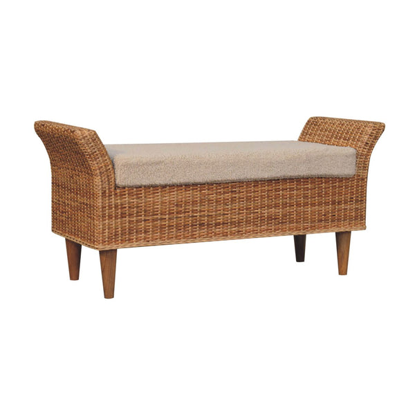 Riviera Woven Bench