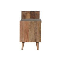 Larissa 2 slot Oak-ish Bench Unit