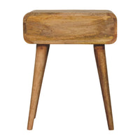 Avora Oak-ish Nightstand with 1 drawer