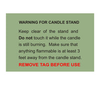 Granite Bubble Candle Holder