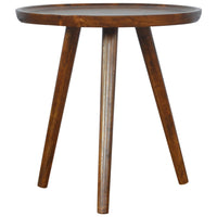 Chestnut Tray Nesting Stools