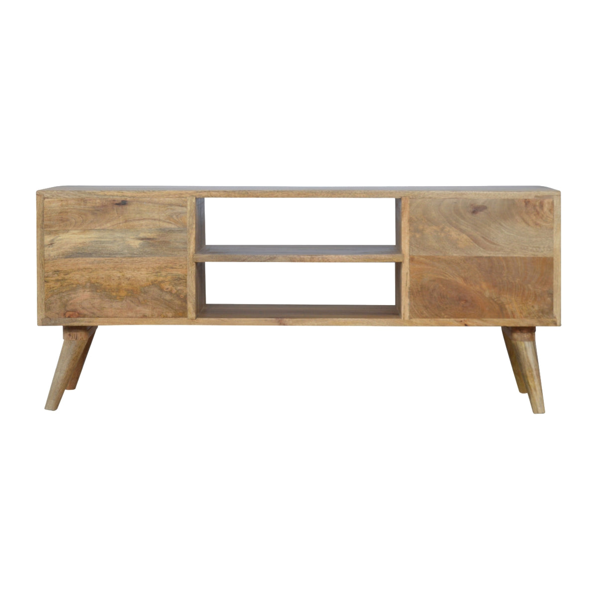 Grey Hand Painted Entertainment Unit