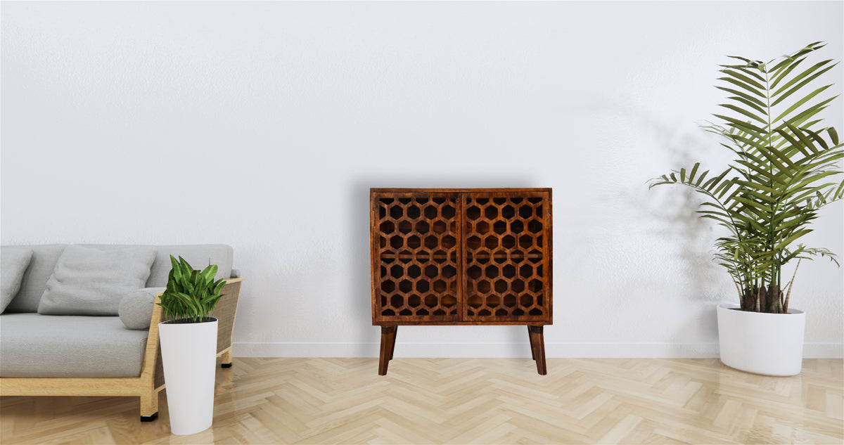 Chestnut Comb Cabinet