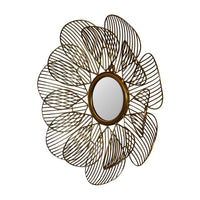 Wired Flower Mirror