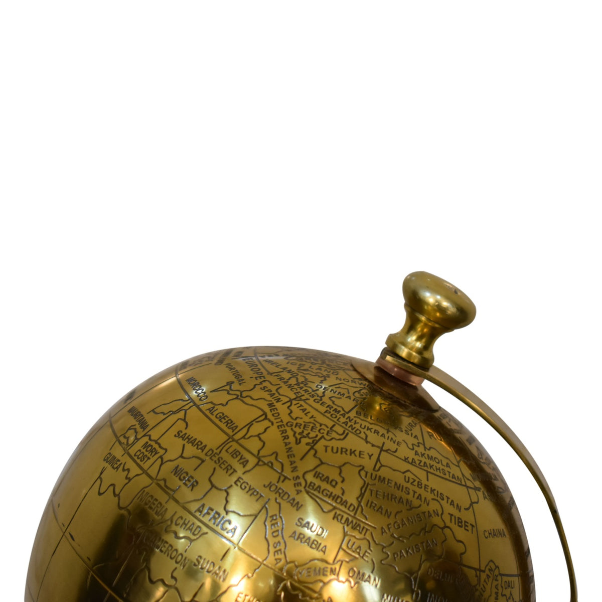 Gold Pyramid Globe