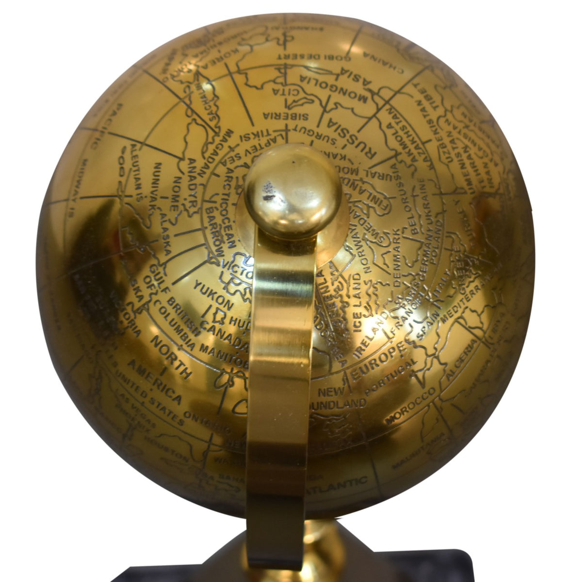 Gold Pyramid Globe