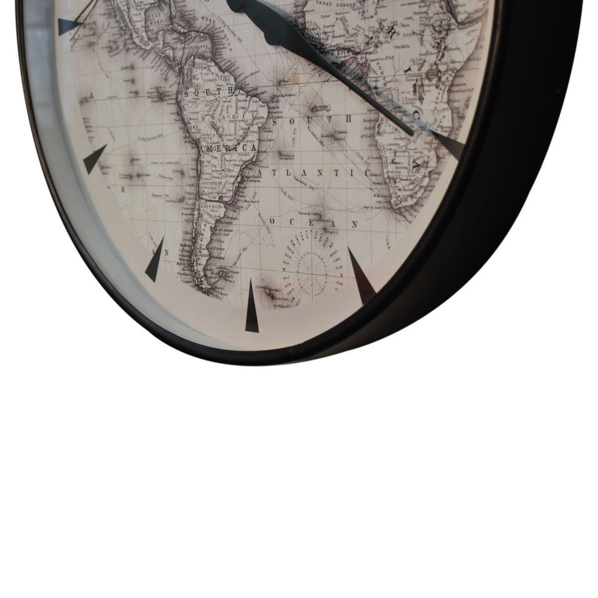 Atlas Style Wall Clock