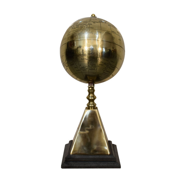 Gold Pyramid Globe