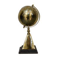 Gold Pyramid Globe