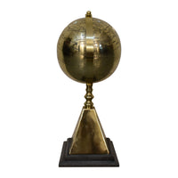 Gold Pyramid Globe