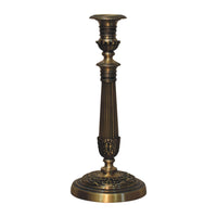 Brass Carved Candle Stand