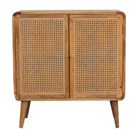 Larrisa Woven Storage Cabinet