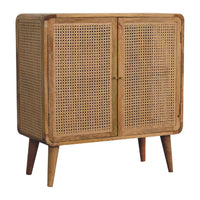 Larrisa Woven Storage Cabinet