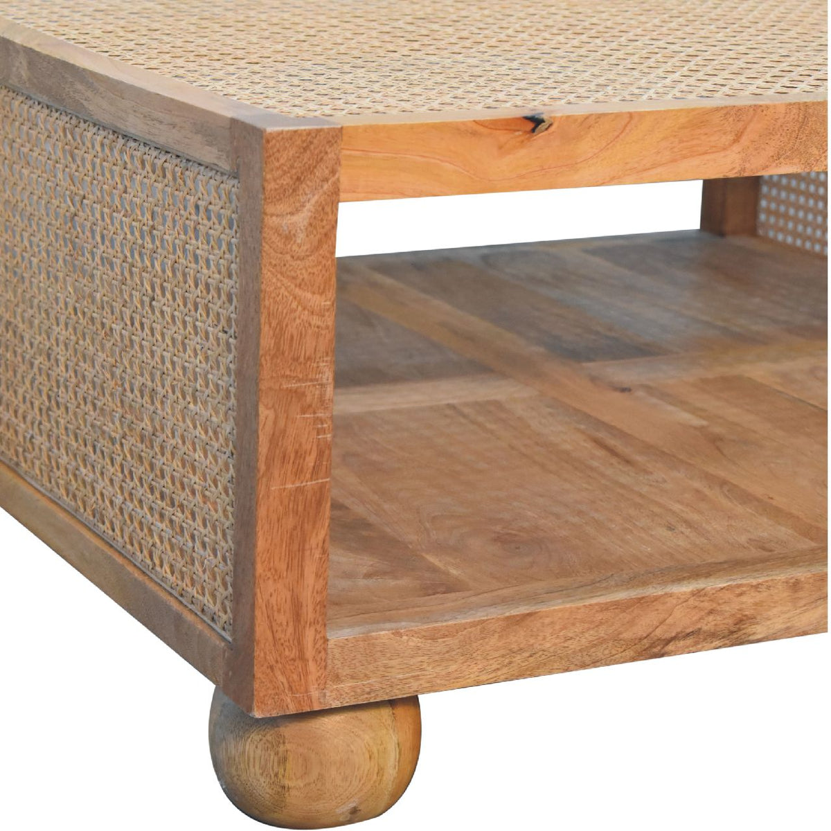 IN3464 - Large Rattan Coffee Table