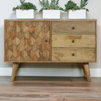 Pineapple Carved Sideboard