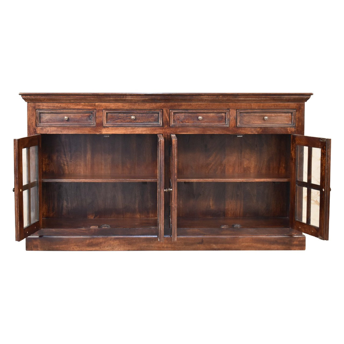 Light Walnut Glazed Sideboard