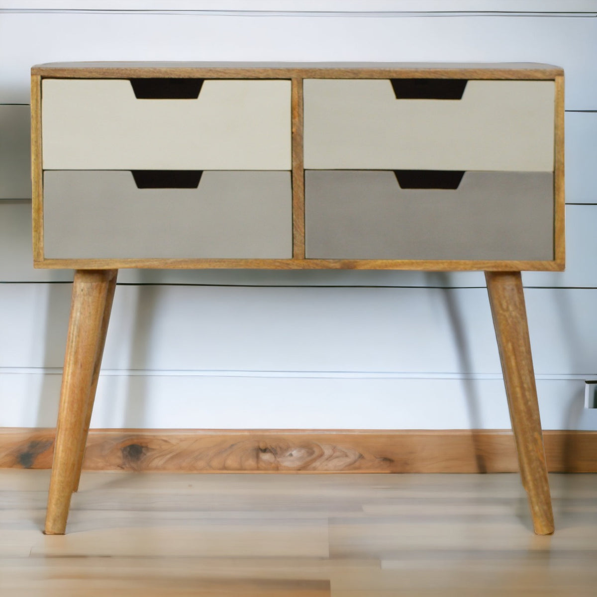 Grey Gradient Console Table