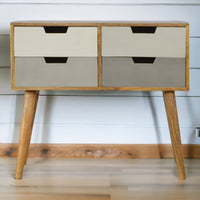 Grey Gradient Console Table