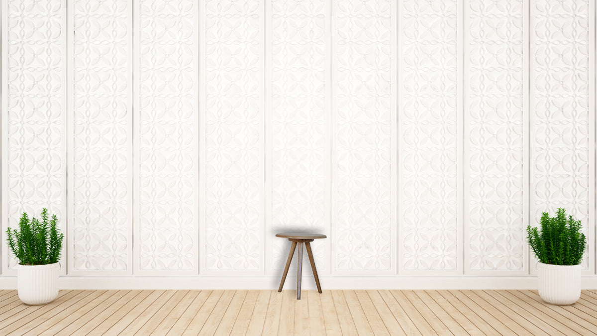 Lulu Round Tripod Stool