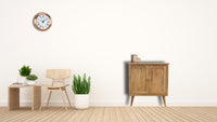 Solid Wood Nordic Style Cabinet